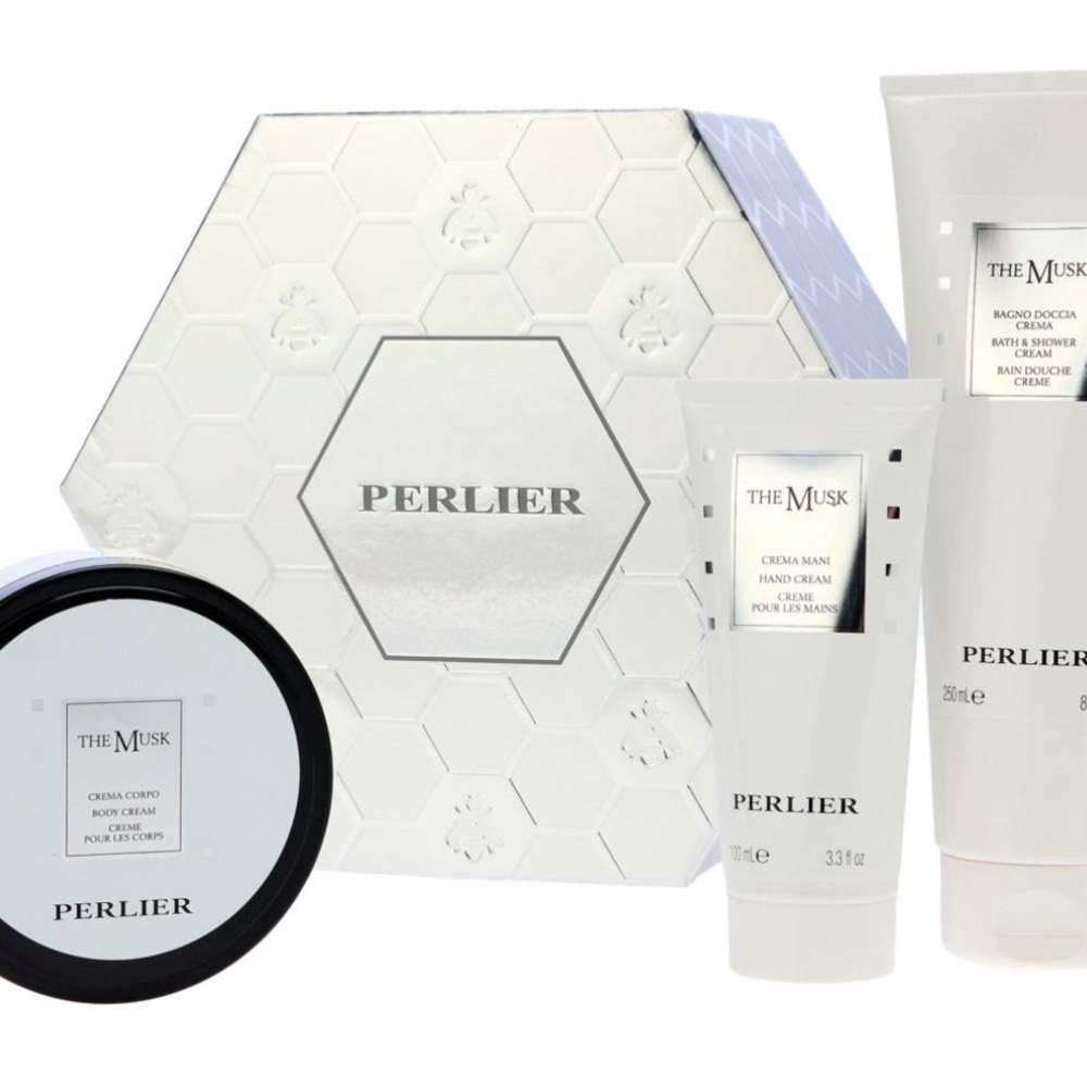 Perlier The Musk 3-piece Bath and Body Kit